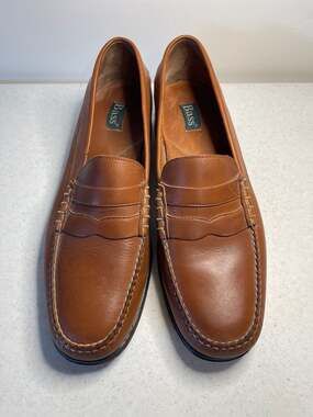 Bass Coolidge Leather Penny Loafers Mens 13